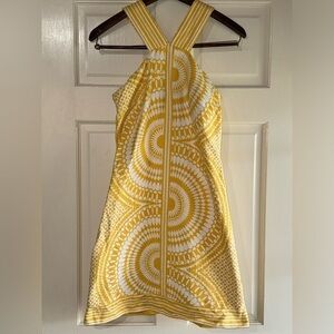 Taylor Dress Yellow/White Size 0